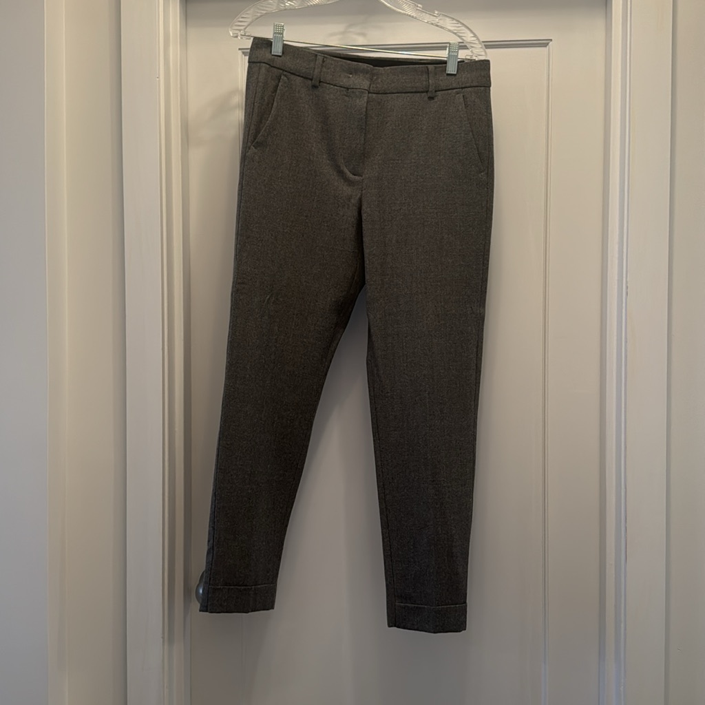 Sportmax Wool Grey Pants
